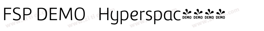 FSP DEMO   Hyperspac字体转换